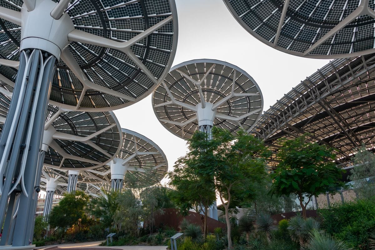 Sustainability pavilion structures at Expo City Dubai - document attestation services in Dubai South by Seal & Signature