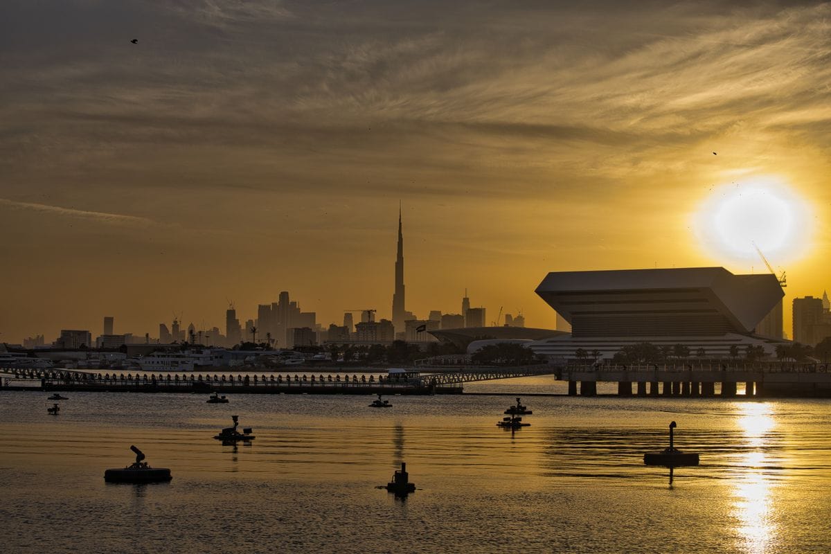 Dubai skyline including the Burj Khalifa at sunset - document attestation services in Business Bay by Seal & Signature